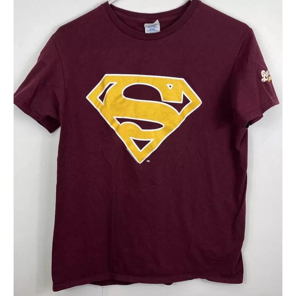 Superman Dc Comics Cleveland Cavaliers Cavs Mash Up Tshirt Sga Adult